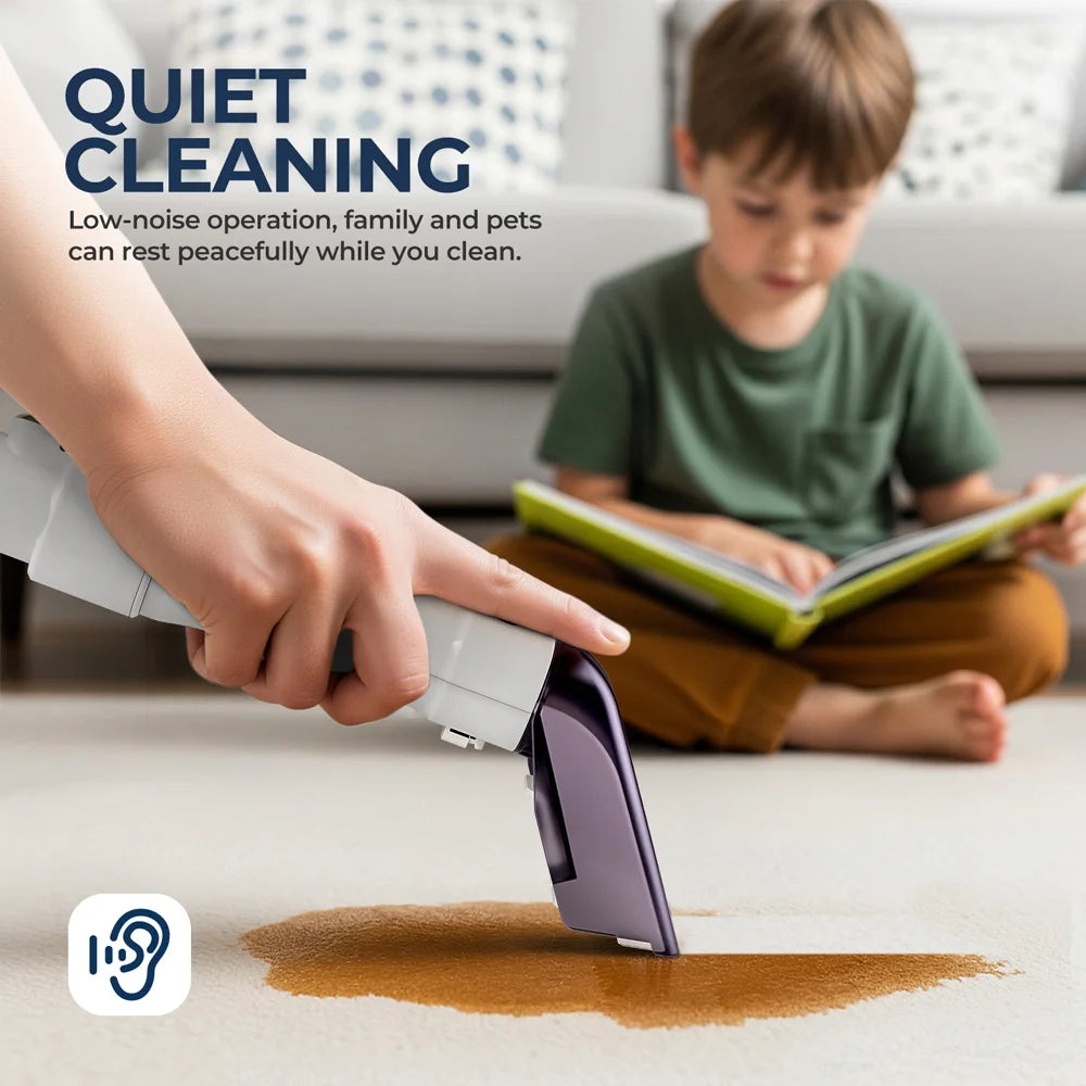 Multi-Purpose Portable Carpet Cleaner Upholstery Cleaner Machine Deep-Cleaning Shampooer for Home Use