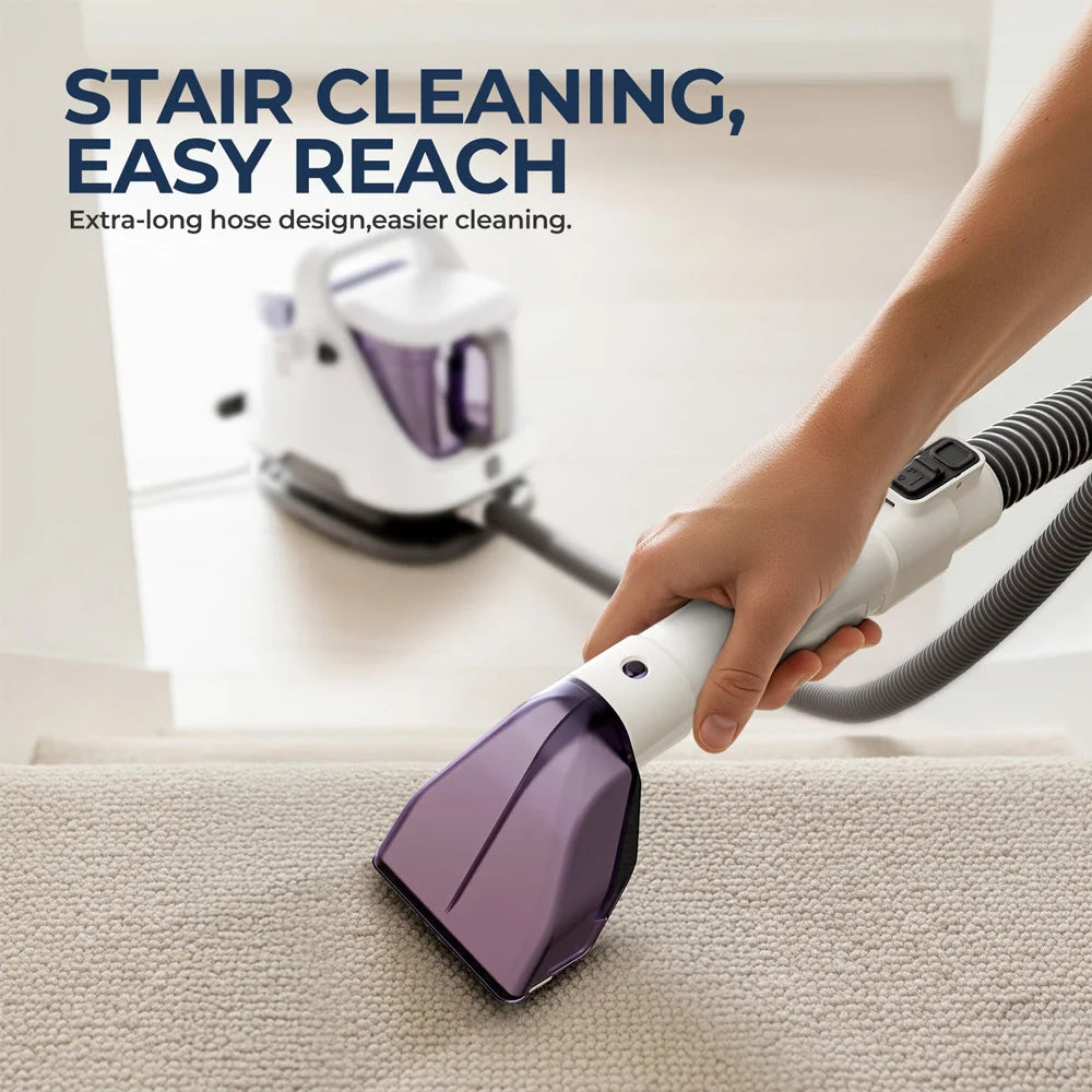 Multi-Purpose Portable Carpet Cleaner Upholstery Cleaner Machine Deep-Cleaning Shampooer for Home Use