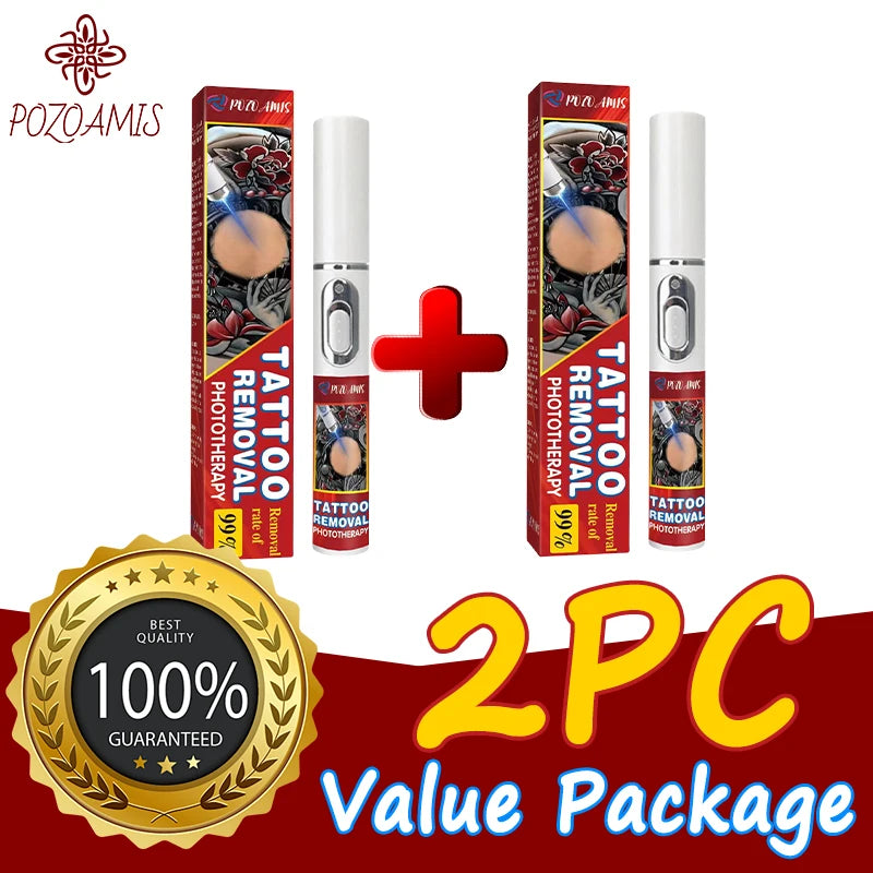 Nᴀɴᴏ ʟᴀsᴇʀ ᴘᴇɴ ʀᴇᴍᴏᴠᴇs ᴛᴀᴛᴛᴏᴏs ᴏғ ᴀʟʟ sɪᴢᴇs ᴘᴀɪɴʟᴇssʟʏ ᴀɴᴅ ᴡɪᴛʜᴏᴜᴛ sɪᴅᴇ ᴇғ