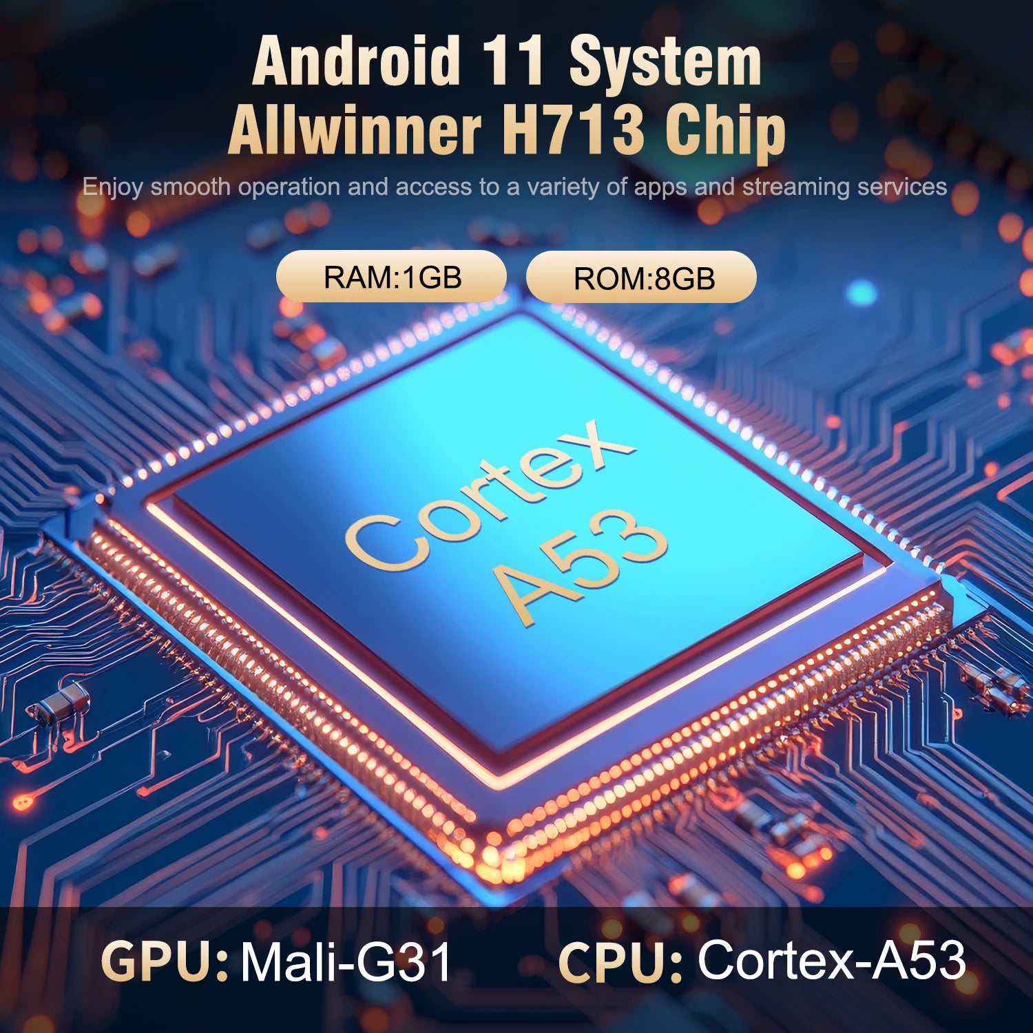 Magcubic HY310 Android 11 Projector 4K Native 1080P Auto Focus Native 330ANSI Dual Wifi BT5.4 Air Mouse Voice Home Outdoor Movie