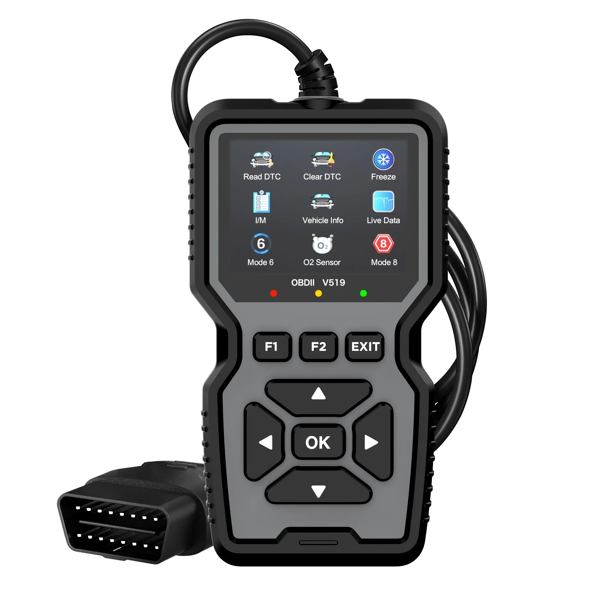 Advanced OBD2 Scanning Diagnostic Tool | Professional Engine Code Reader And Reset | Real-Time Data Diagnostic Reading Tool