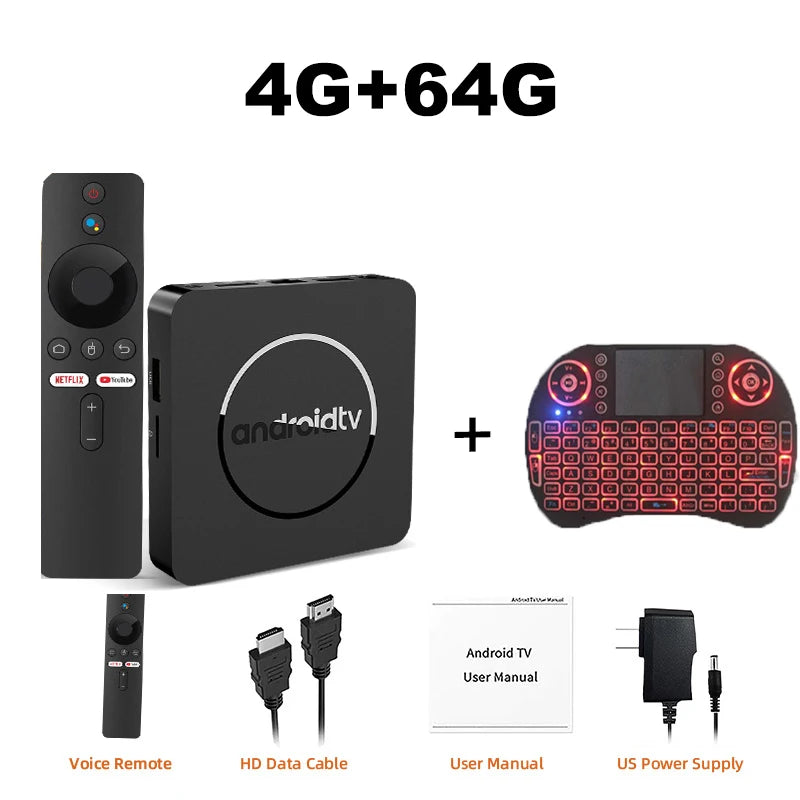 Q10 Android14 8K HDR10+ Smart TV Box Allwinner H313 128G Dual Wifi BT5.0 Set Top Box Media Player with Google Voice Assistant