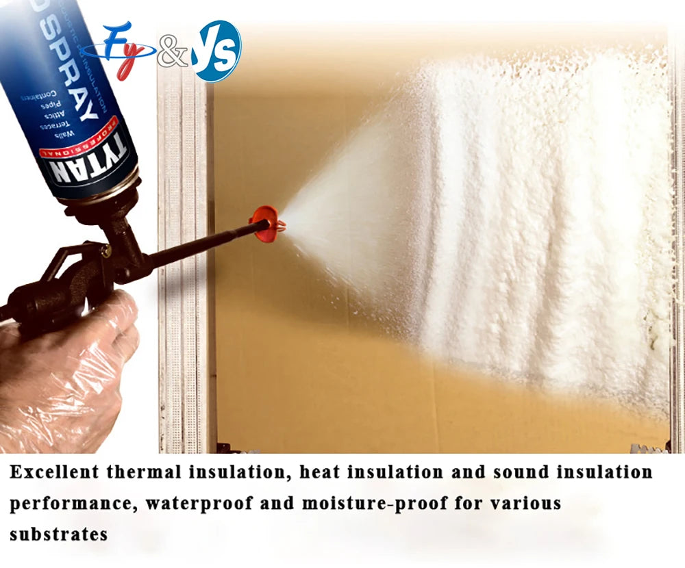Polyurethane Foam Flat Fan Nozzle Polyurethane Thermal Insulation Spray for PTS