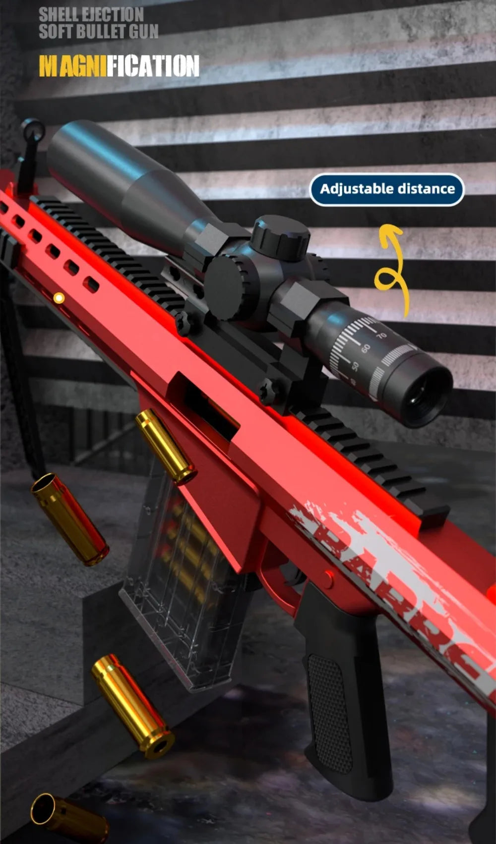 98K Upper Pressure Shell Ejection Soft Bullet Gun Can Fire Sniper Rifle Outdoor Battle Model Toy Manually Loaded Christmas Gift