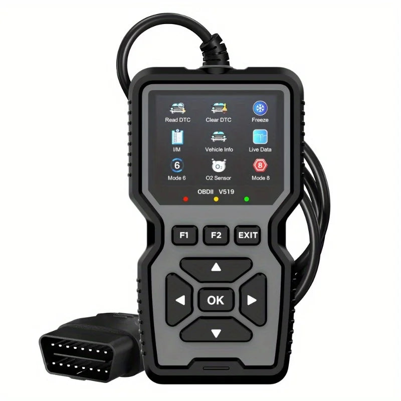 Advanced OBD2 Scanning Diagnostic Tool | Professional Engine Code Reader And Reset | Real-Time Data Diagnostic Reading Tool