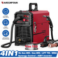 ARCCAPTAIN 4 in 1 220V 140Amp Semi-automatic MIG Welding Machine Lift Tig Argon ARC MMA Mig MAG Gas Welder IGBT Synergy Tools