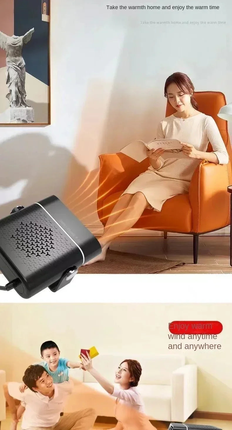 Xiaomi Portable Car Heater Car 12V Heater 24V Car Heater Windshield Automatic Defogging Defrost Heater Fast Heating 2025 New
