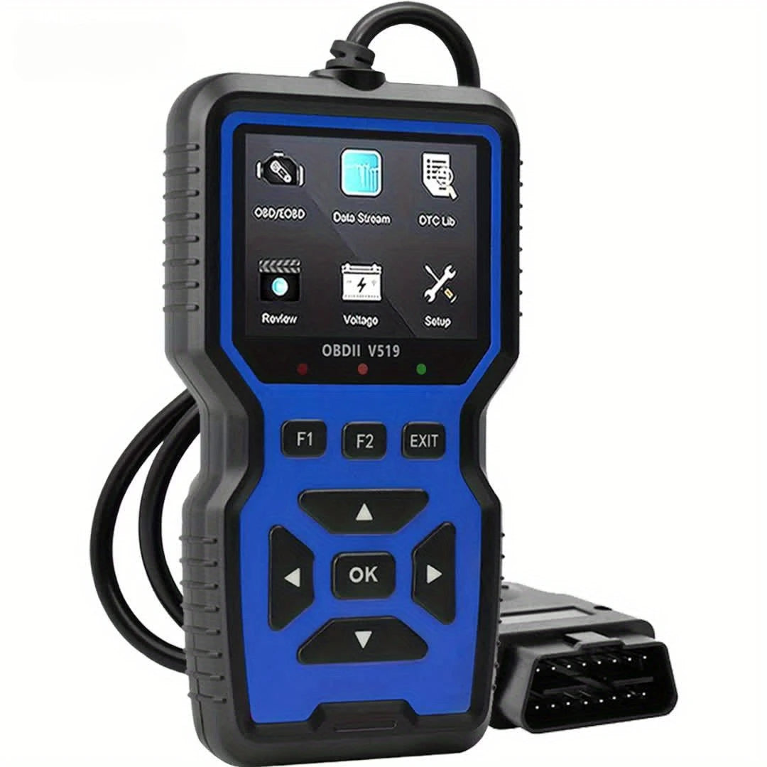 Advanced OBD2 Scanning Diagnostic Tool | Professional Engine Code Reader And Reset | Real-Time Data Diagnostic Reading Tool