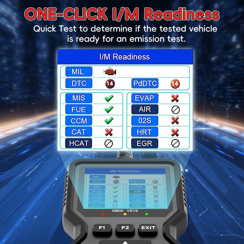 Advanced OBD2 Scanning Diagnostic Tool | Professional Engine Code Reader And Reset | Real-Time Data Diagnostic Reading Tool