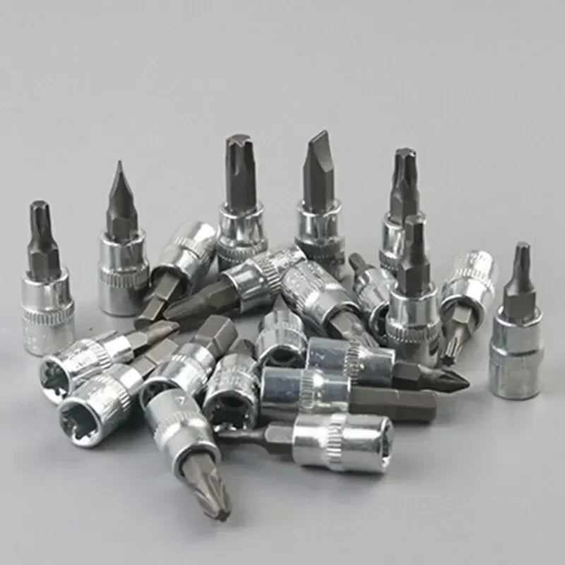 46pcs Socket Set Car Repair Tool Ratchet Wrench  Pawl Spanner Screwdriver Professional Metalworking Kit