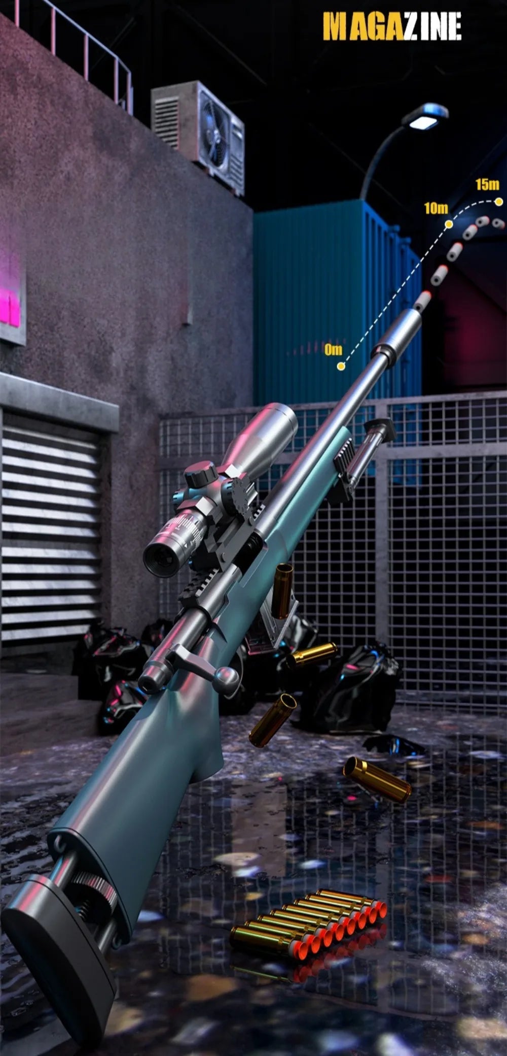 98K Upper Pressure Shell Ejection Soft Bullet Gun Can Fire Sniper Rifle Outdoor Battle Model Toy Manually Loaded Christmas Gift