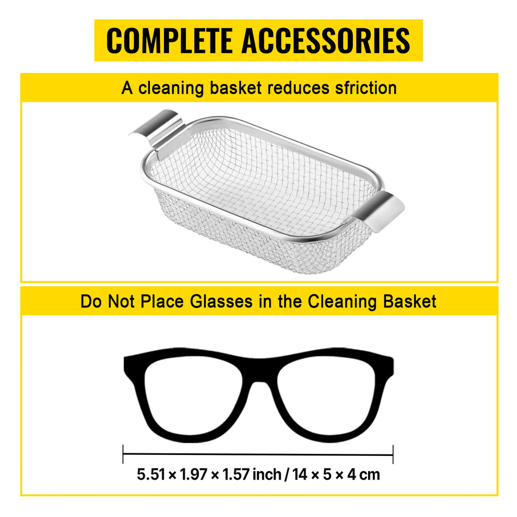 SucceBuy 800ml Ultrasonic Cleaner Portable Washing Machine 35W Mini Dishwasher Lave-Dishes Ultrasound Bath for Home Appliance